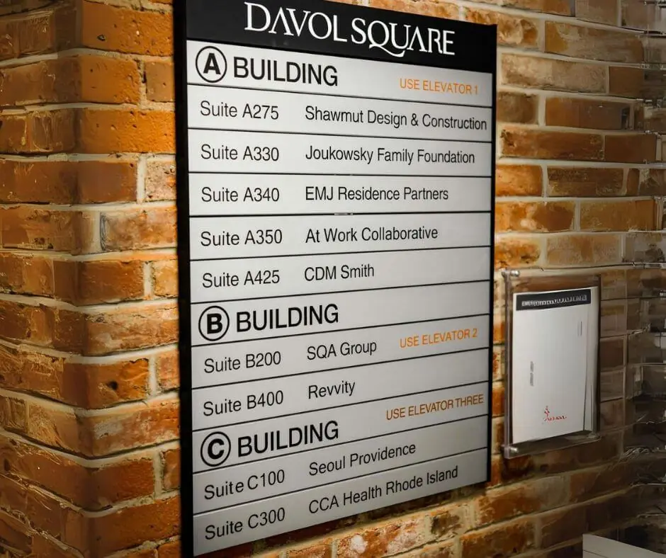 signage banner